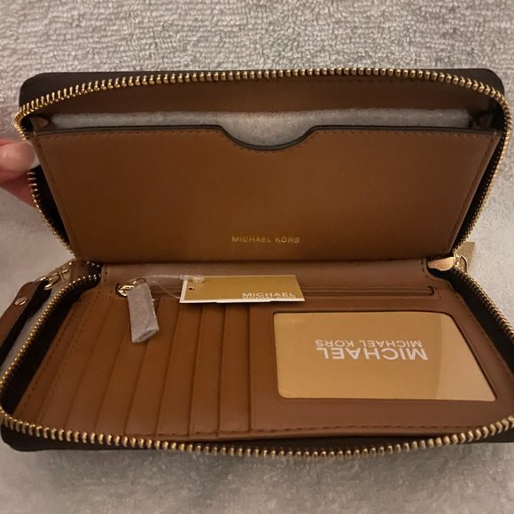 Michael Kors Large Logo Continental Wallet